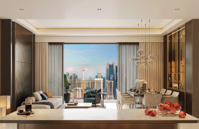 Servis Apartment untuk Dijual di Sunway Cochrane - Stella Lee - Living Room - PropertyGuru.com.my