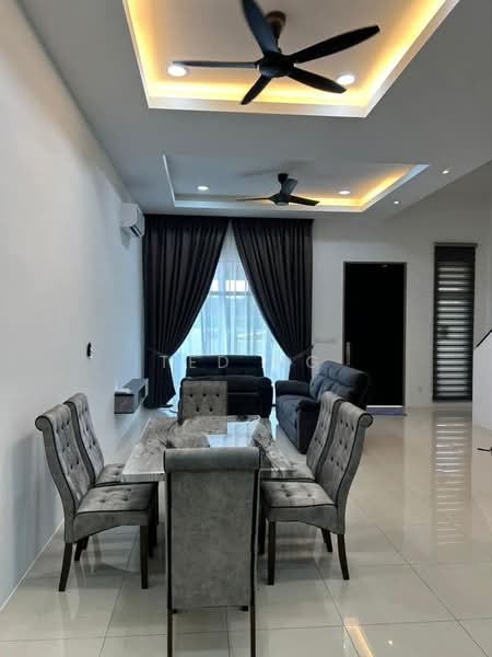 Rumah Teres 2 Tingkat untuk Dijual di Hijauan Hills (Simpang Ampat) - TED NG - Living Room - PropertyGuru.com.my
