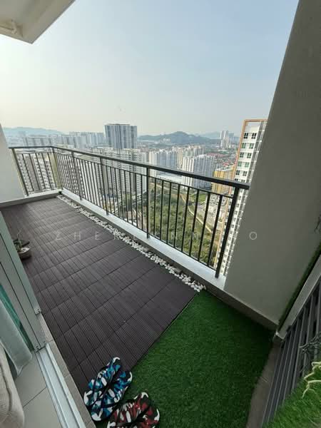 Kondominium untuk Dijual di Imperial Residences - Zherlynn Ho - Balcony - PropertyGuru.com.my