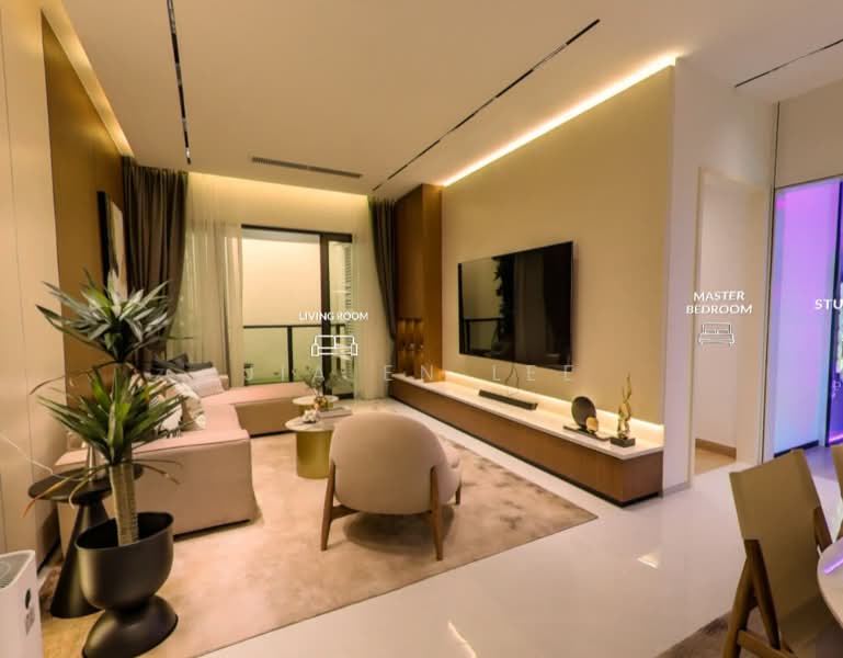 Pangsapuri untuk Dijual di R&F Princess Cove Phase 3-New Casa Suites - Jia En Lee - Living Room - PropertyGuru.com.my