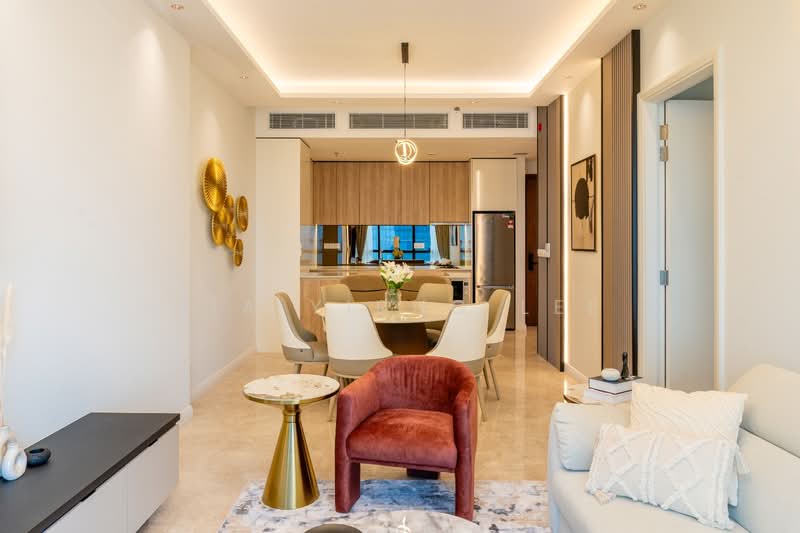 Service Residence for Sale at TRX Residences - Jia Yirng Lee - Living Room - PropertyGuru.com.my