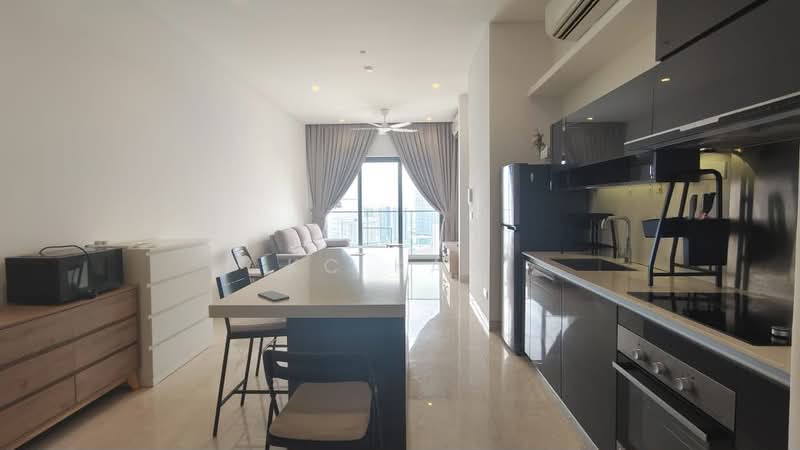 Servis Apartment untuk Disewa di Lucentia Residences - KC KAW - Living Room - PropertyGuru.com.my