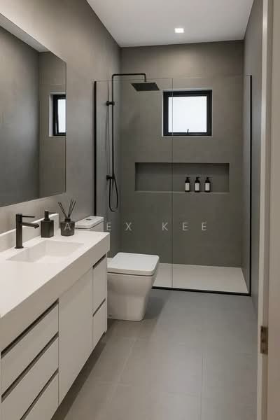 Servis Apartment untuk Dijual di The Queenwoodz @ Bukit Jalil - Avex Kee - Bathroom - PropertyGuru.com.my