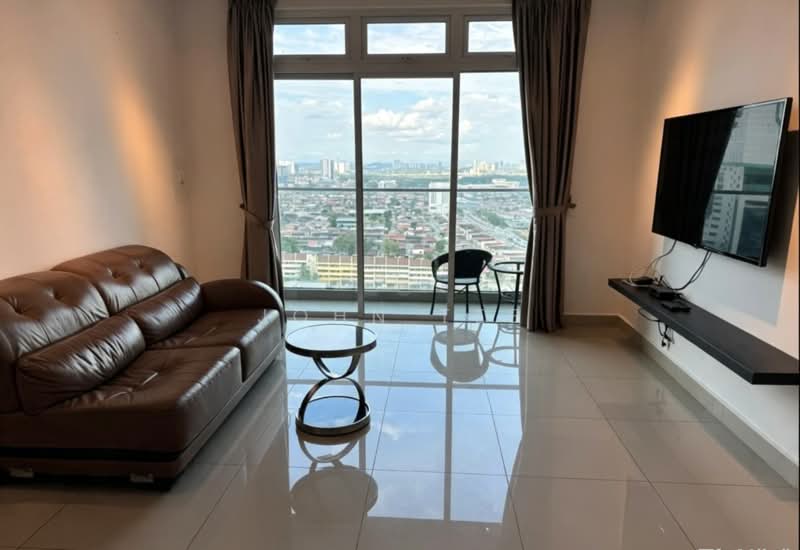 Service Residence for Rent at Twin Galaxy (Dwi Galaksi) - John Tee - Living Room - PropertyGuru.com.my