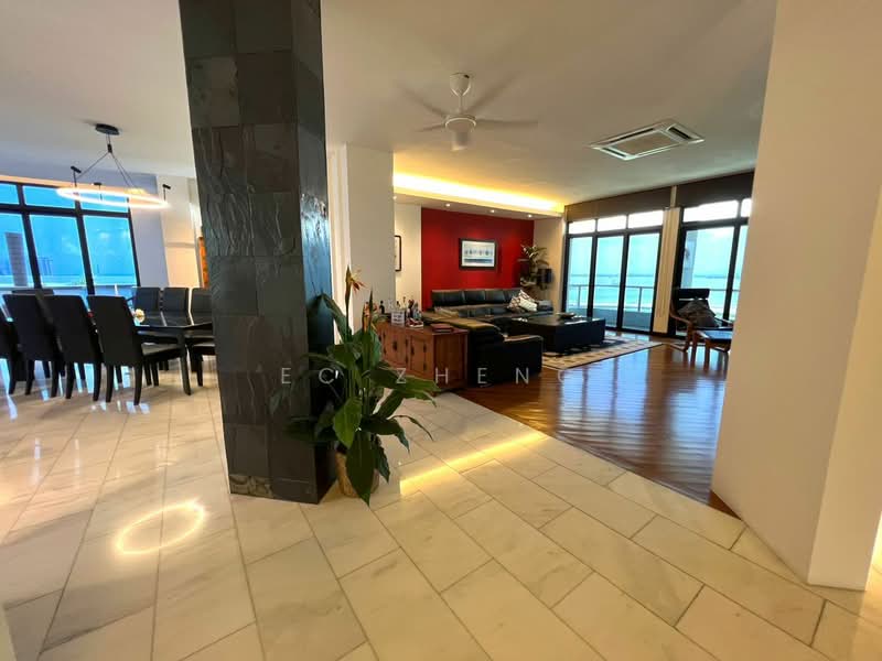 Kondominium untuk Dijual di Marina Bay Condominium - EC Zheng - Living Room - PropertyGuru.com.my