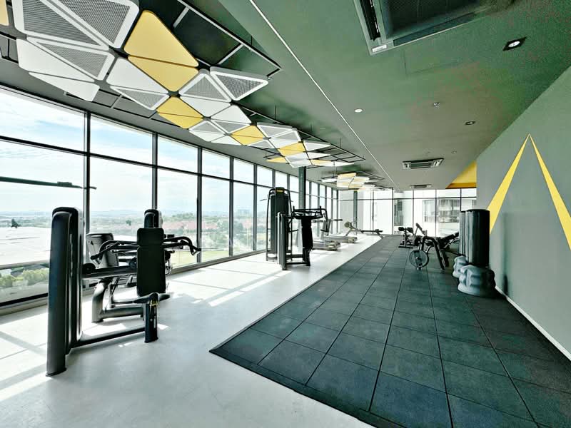 Service Residence for Rent at Sunsuria Forum - Ray Lee - Gym - PropertyGuru.com.my
