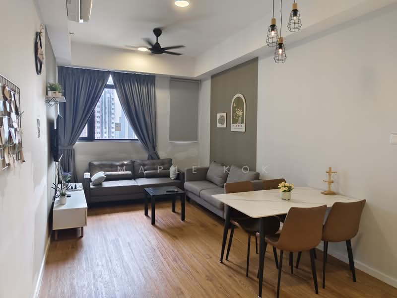 Servis Apartment untuk Disewa di Chambers - Maple Kok - Living Room - PropertyGuru.com.my