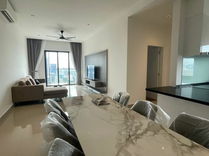 Kondominium untuk Disewa di Bangsar Hill Park - Eu Vin - Living Room - PropertyGuru.com.my