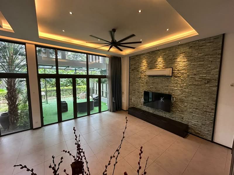 Rumah Teres untuk Dijual di The Mansions (Desa Parkcity) - Priscillia Ku - Living Room - PropertyGuru.com.my