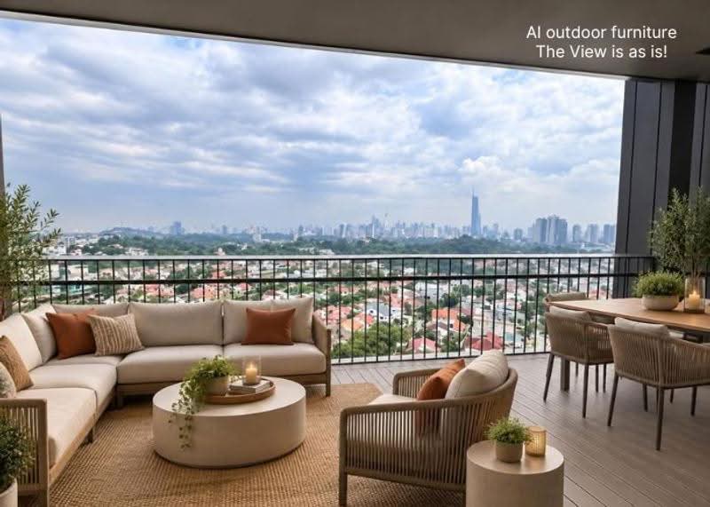 Kondominium untuk Dijual di Rhombus - Gwen Delhumeau - View - PropertyGuru.com.my