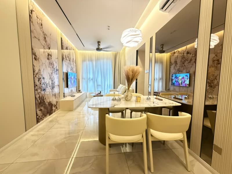 Condominium for Rent at The WaterEdge (Pinggiran Air) - Phoebe Foo - Living Room - PropertyGuru.com.my