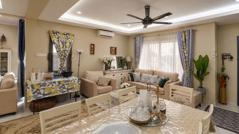 Rumah Teres 2 Tingkat untuk Dijual di Prima Saujana (Kajang) - Mahafiz . - Living Room - PropertyGuru.com.my
