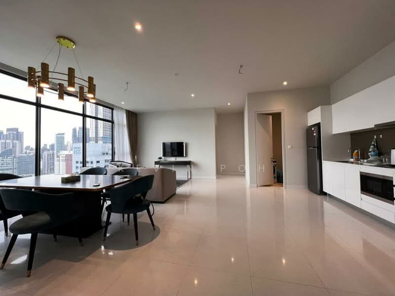 Servis Apartment untuk Dijual di Service Suites @ Pavilion Embassy - Kevin Poh - Living Room - PropertyGuru.com.my