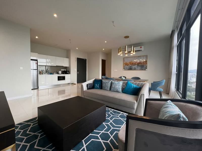 Servis Apartment untuk Dijual di Service Suites @ Pavilion Embassy - Kevin Poh - Living Room - PropertyGuru.com.my