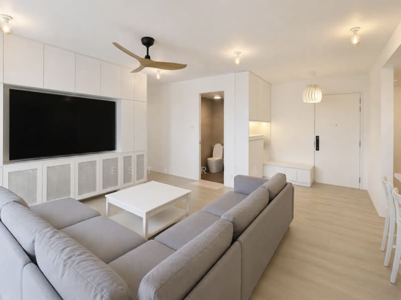 Kondominium untuk Disewa di South Brooks - Esther Tan - Living Room - PropertyGuru.com.my