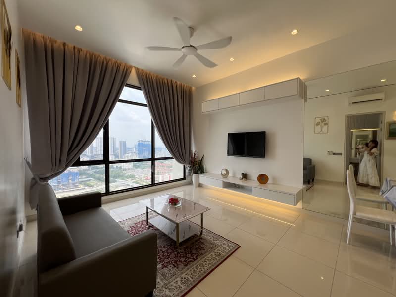 Service Residence for Rent at The Park 2 - Angela . - Living Room - PropertyGuru.com.my