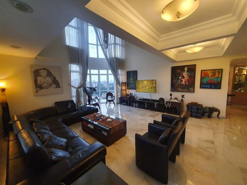 Kondominium untuk Dijual di Bukit Robson Condominium - Jean Chiew - Living Room - PropertyGuru.com.my