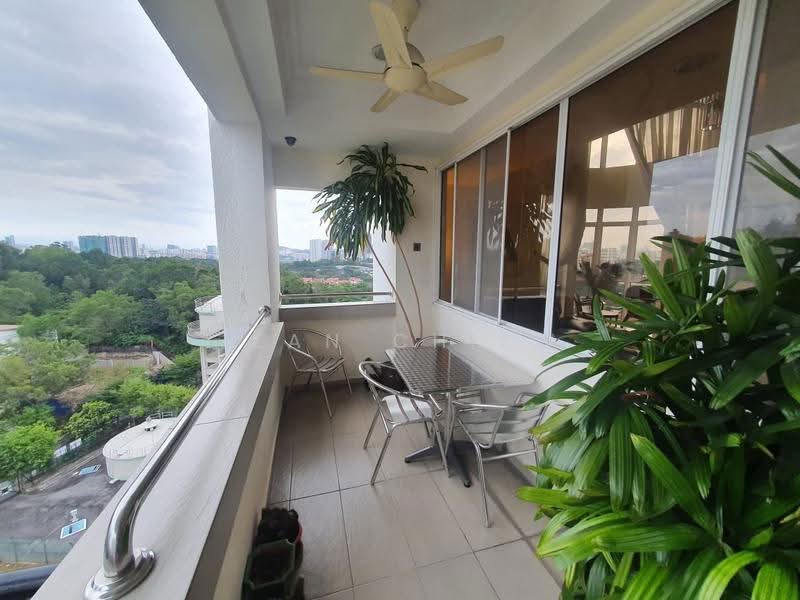 Kondominium untuk Dijual di Bukit Robson Condominium - Jean Chiew - Balcony - PropertyGuru.com.my