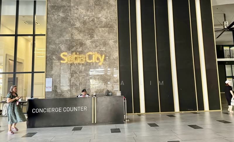 Servis Apartment untuk Disewa di Setia City Residences - Amanda Lim - Lobby - PropertyGuru.com.my