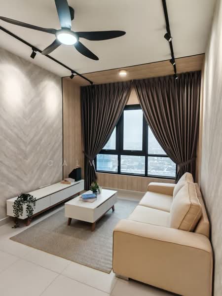 Servis Apartment untuk Disewa di Arunya @ KL North - Calvin Lim - Living Room - PropertyGuru.com.my