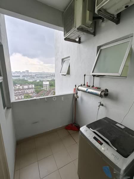 Service Residence for Rent at Greenfield Regency - Chloe Ying - Balcony - PropertyGuru.com.my