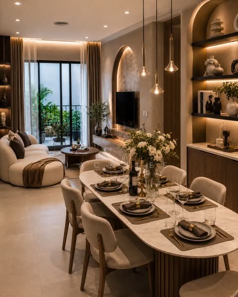 Kondominium untuk Dijual di RV2 Residence (Riverville Residences 2) - Jack Lee - Living Room - PropertyGuru.com.my