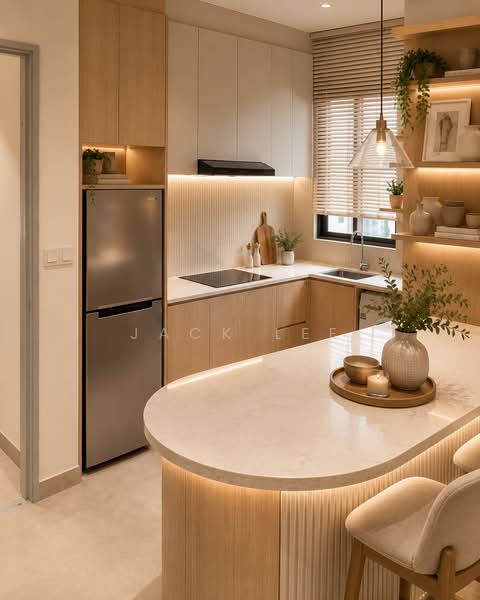 Kondominium untuk Dijual di RV2 Residence (Riverville Residences 2) - Jack Lee - Kitchen - PropertyGuru.com.my