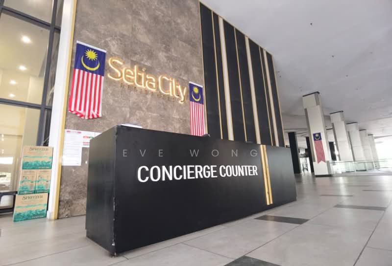 Service Residence for Rent at Setia City Residences - Eve Wong - Lobby - PropertyGuru.com.my