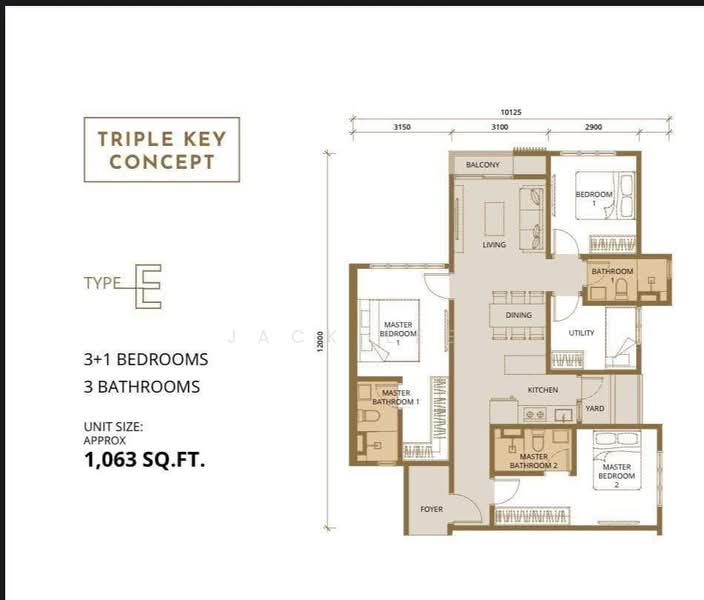 Kondominium untuk Dijual di Quartz @ Queens Residenz, Queensville - Jack Lee - PropertyGuru.com.my