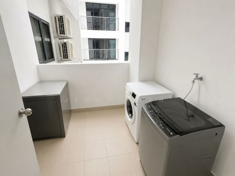 Kondominium untuk Disewa di Platinum Arena - Jenson Teh - Balcony - PropertyGuru.com.my