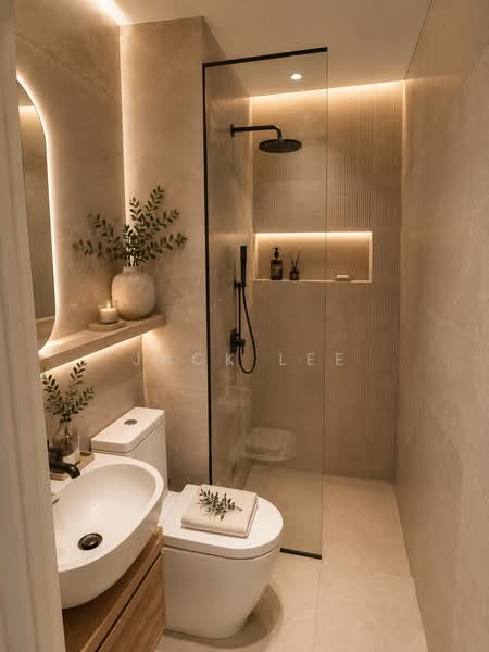 Kondominium untuk Dijual di Quartz @ Queens Residenz, Queensville - Jack Lee - Bathroom - PropertyGuru.com.my