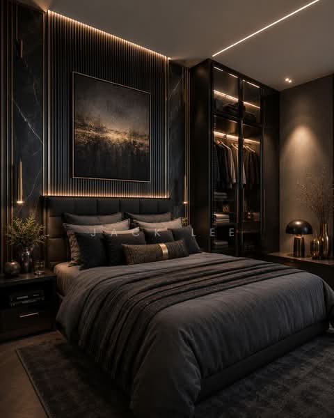 Kondominium untuk Dijual di Quartz @ Queens Residenz, Queensville - Jack Lee - Master Bedroom - PropertyGuru.com.my