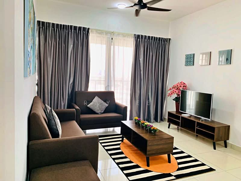 Service Residence for Sale at Setia City Residences - Ray Lee - Living Room - PropertyGuru.com.my