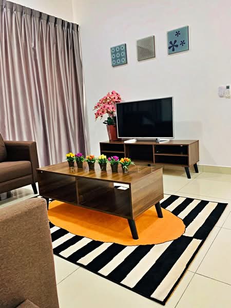 Service Residence for Sale at Setia City Residences - Ray Lee - Living Room - PropertyGuru.com.my