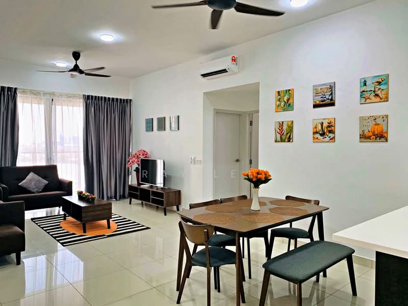 Service Residence for Sale at Setia City Residences - Ray Lee - Living Room - PropertyGuru.com.my