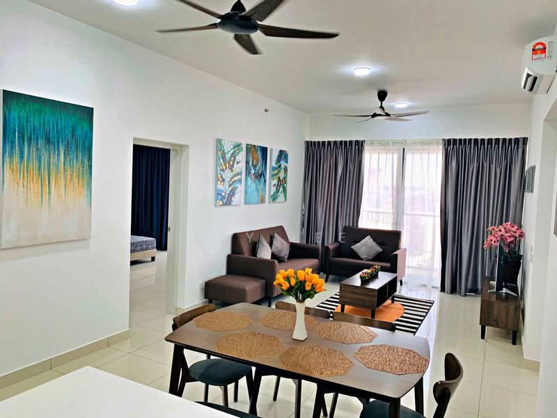 Service Residence for Sale at Setia City Residences - Ray Lee - Living Room - PropertyGuru.com.my