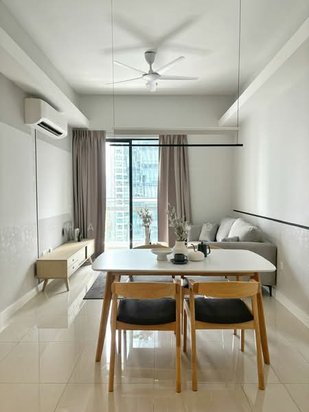 Servis Apartment untuk Disewa di The Sentral Suites - Sharon Wong - Living Room - PropertyGuru.com.my