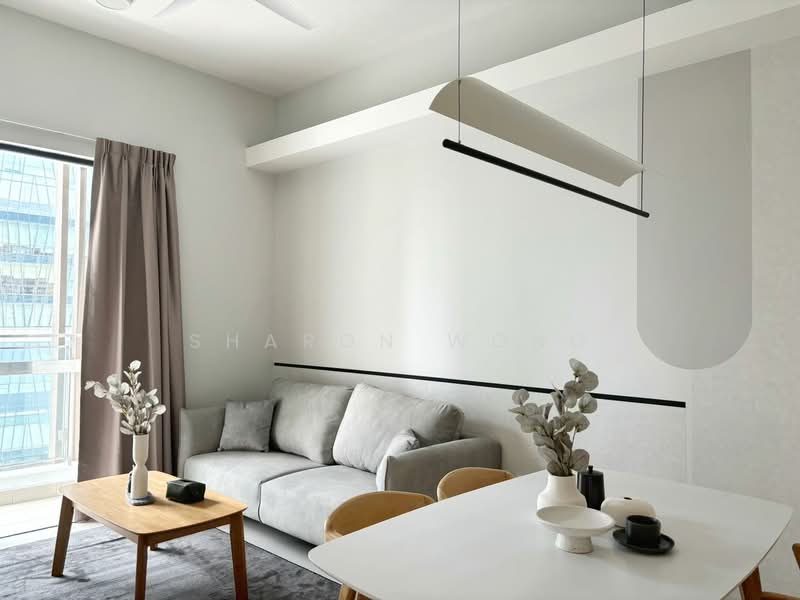 Servis Apartment untuk Disewa di The Sentral Suites - Sharon Wong - Living Room - PropertyGuru.com.my