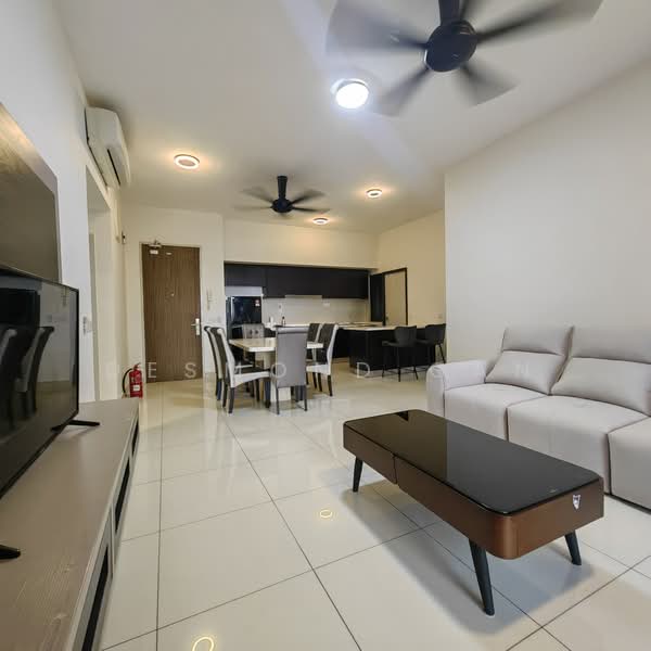 Service Residence for Rent at Setia City Residences - Desmond Gan - Living Room - PropertyGuru.com.my