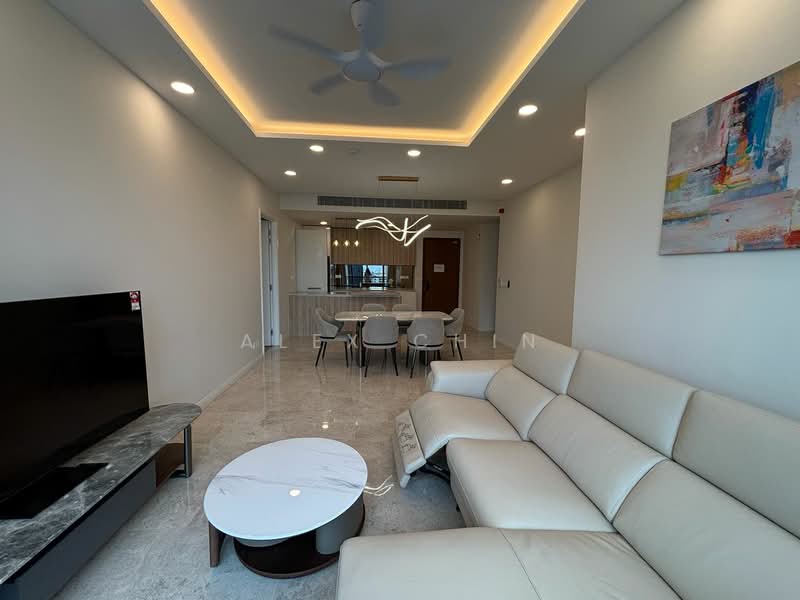 Service Residence for Rent at TRX Residences - Alex Chin - Living Room - PropertyGuru.com.my