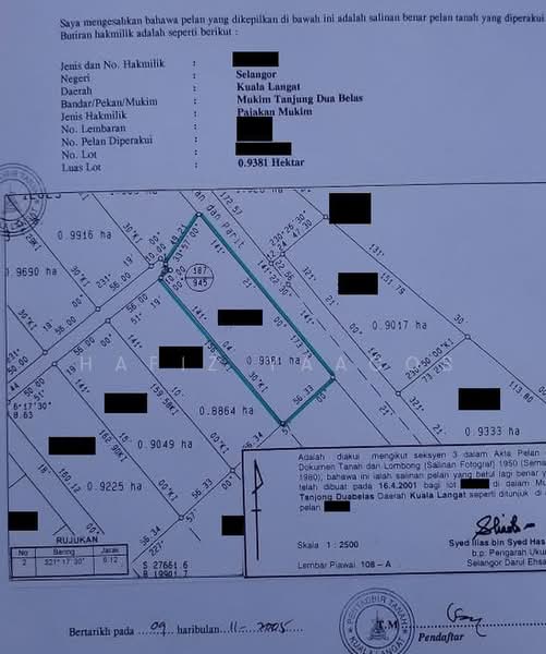Agricultural Land for Sale in Jenjarom (Selangor) - Hafiz Yaacob - PropertyGuru.com.my