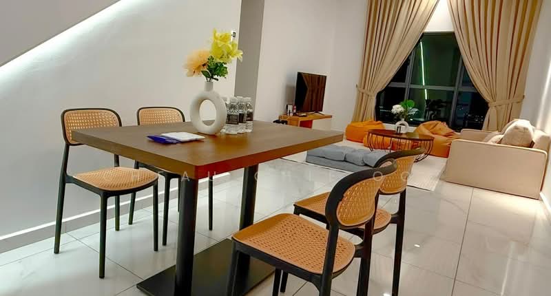 Service Residence for Sale at Sinaran @ Utropolis - Cheau Chie Ooi - Living Room - PropertyGuru.com.my