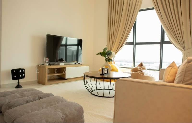 Service Residence for Sale at Sinaran @ Utropolis - Cheau Chie Ooi - Living Room - PropertyGuru.com.my