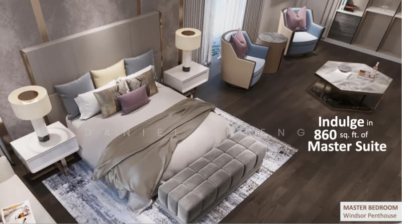 Service Residence for Sale at Pavilion Damansara Heights - Daniel Chieng - Master Bedroom - PropertyGuru.com.my