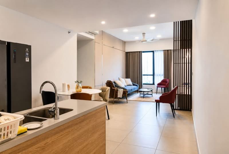 Servis Apartment untuk Disewa di Kami - Jack Chan - Living Room - PropertyGuru.com.my