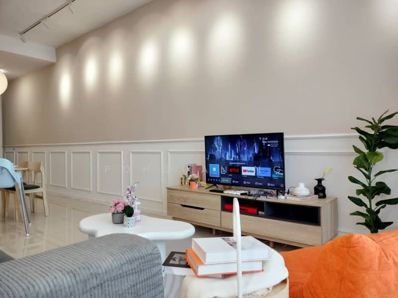 Service Residence for Sale at Paradigm Residence - Pohguan Ng - Living Room - PropertyGuru.com.my