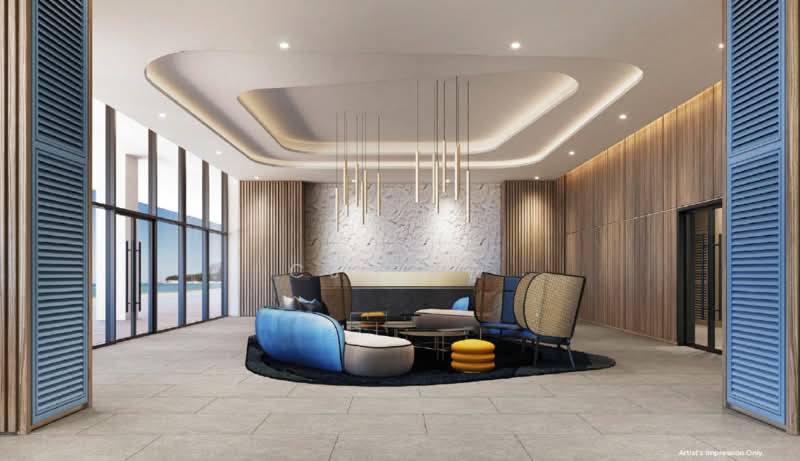 Servis Apartment untuk Dijual di Cove Residence - CJ Yew - Lobby - PropertyGuru.com.my