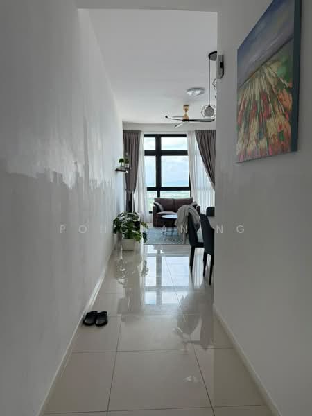 Service Residence for Sale at Paradigm Residence - Pohguan Ng - Living Room - PropertyGuru.com.my