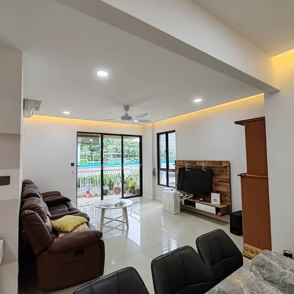 Kondominium untuk Disewa di Casa Kiara II - Gary Lee - Living Room - PropertyGuru.com.my