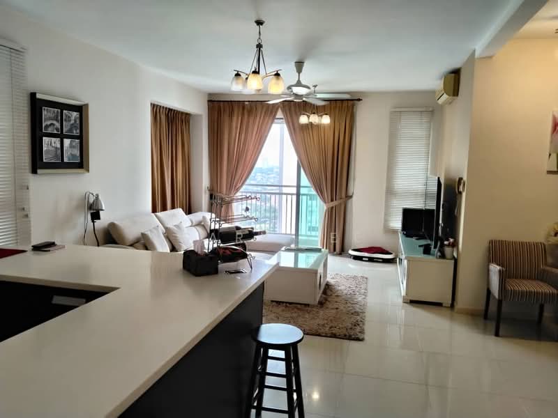 Kondominium untuk Disewa di Casa Kiara II - Gary Lee - Living Room - PropertyGuru.com.my